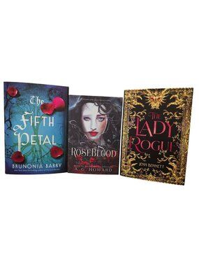 The Fifth Petal, Roseblood, The Lady Rogue Book Bundle Gothic & Historical Ficti